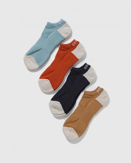 PANEL PILE ANKLE SOCKS