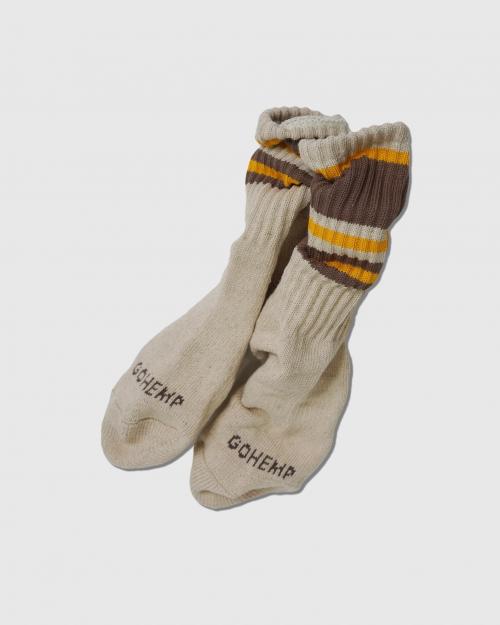 RANDOM LINE PILE CREW SOCKS