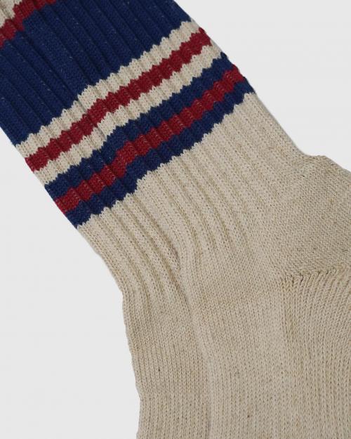 RANDOM LINE PILE CREW SOCKS
