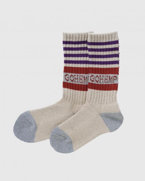 RANDOM LINE PILE CREW SOCKS