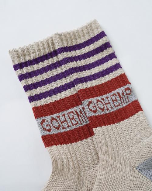 RANDOM LINE PILE CREW SOCKS