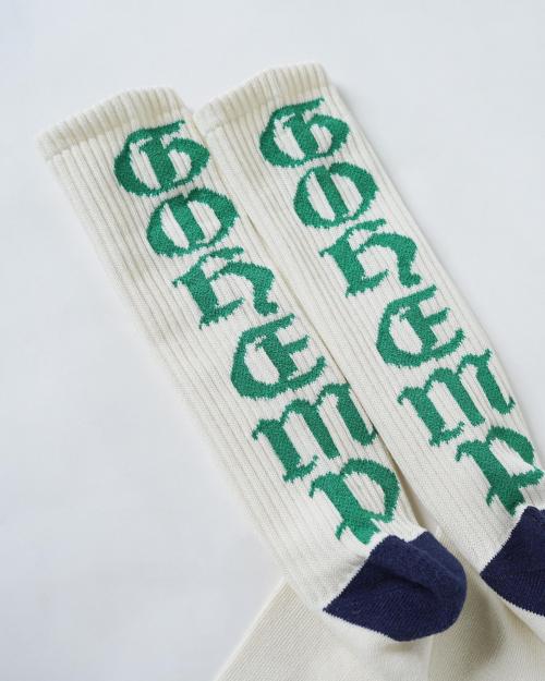 BOUCLE LOGO PILE CREW SOCKS