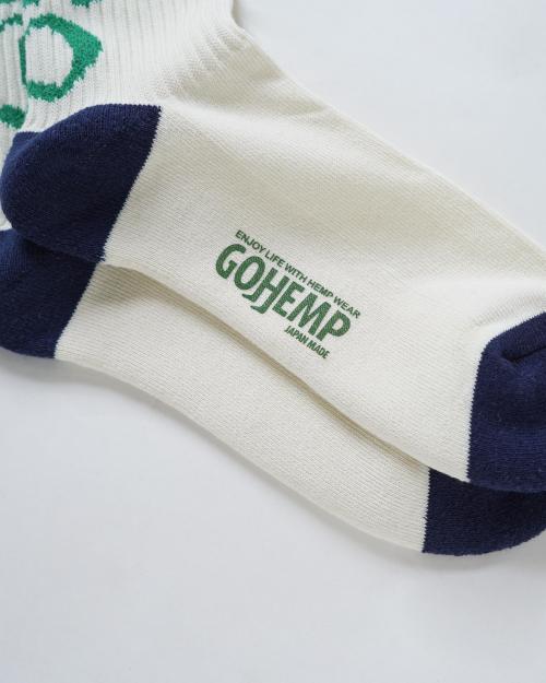 BOUCLE LOGO PILE CREW SOCKS