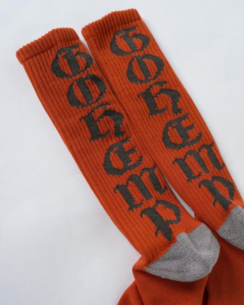 BOUCLE LOGO PILE CREW SOCKS