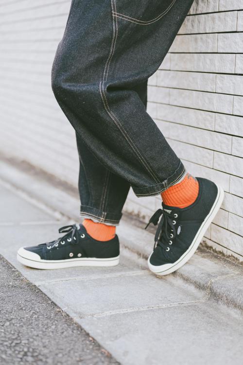 BOUCLE LOGO PILE CREW SOCKS