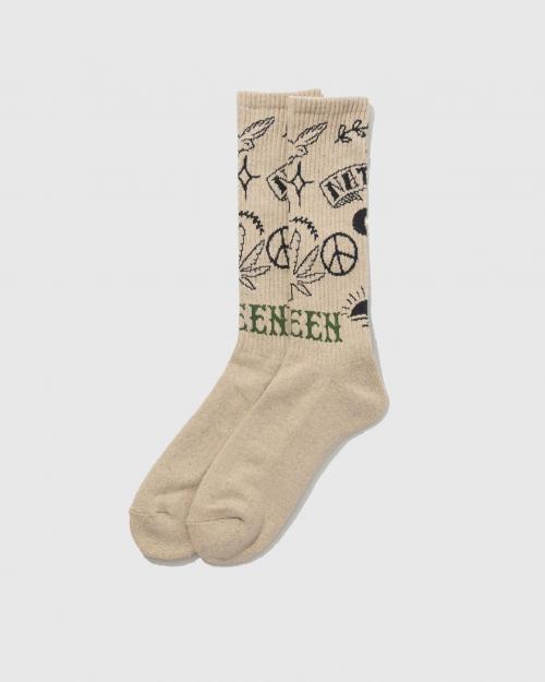 GREEN EARTH CREW SOCKS