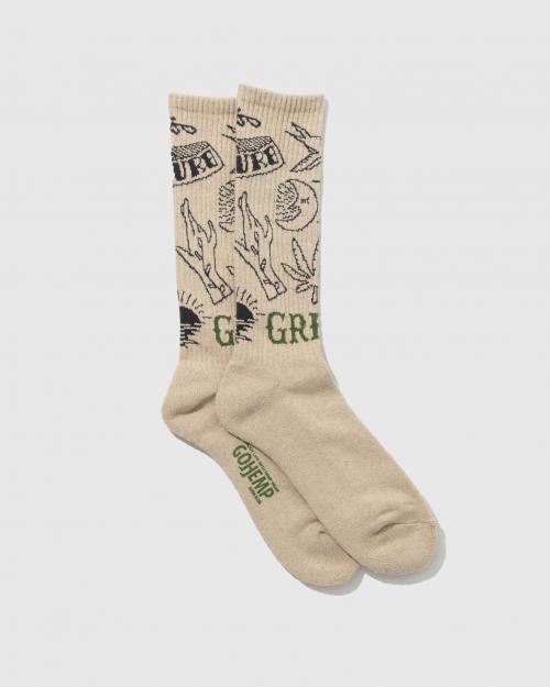 GREEN EARTH CREW SOCKS