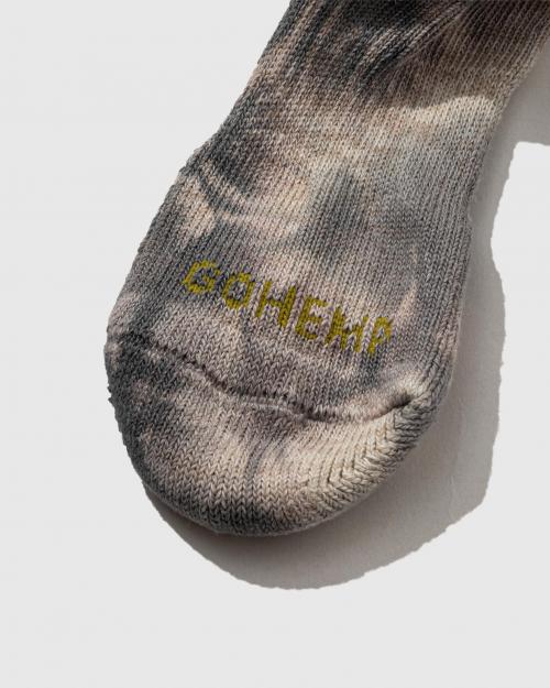 DYE PILE ANKLE SOCKS