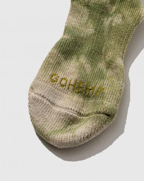 DYE PILE ANKLE SOCKS