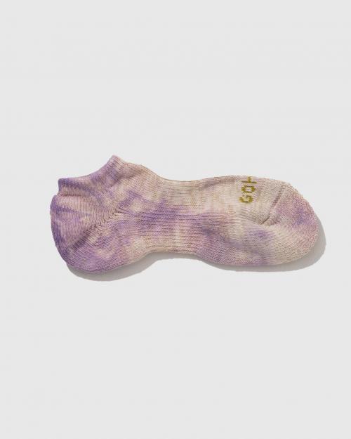 DYE PILE ANKLE SOCKS