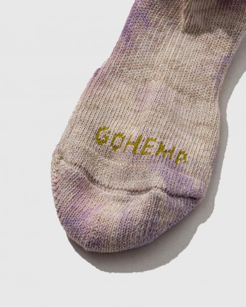 DYE PILE ANKLE SOCKS