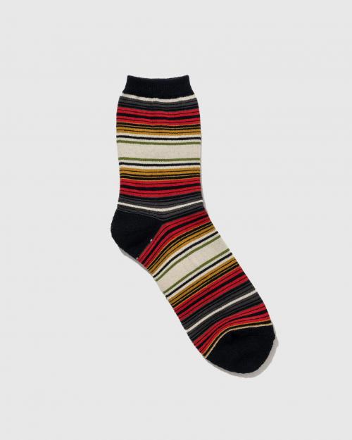RANDOM BORDER QUARTER SOCKS