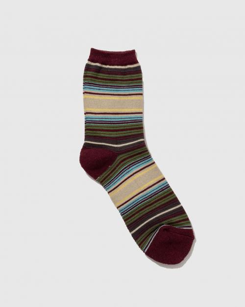 RANDOM BORDER QUARTER SOCKS