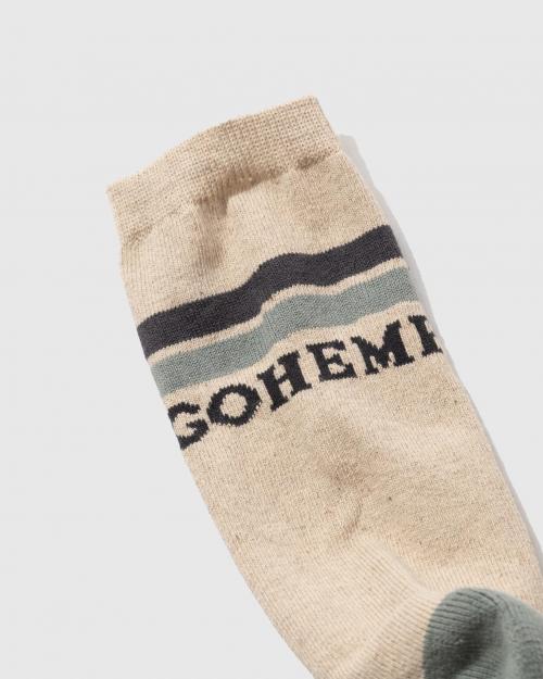2LINE LOGO CREW SOCKS