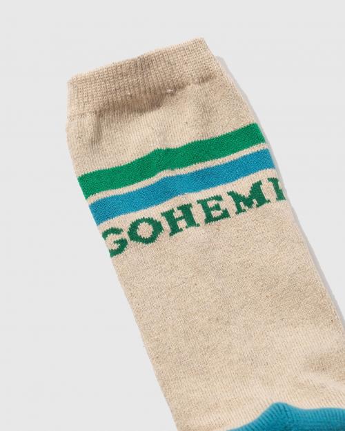 2LINE LOGO CREW SOCKS