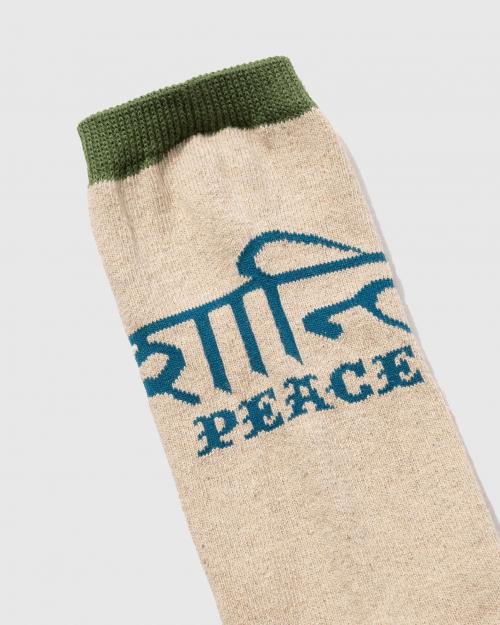 BACK LOGO CREW SOCKS