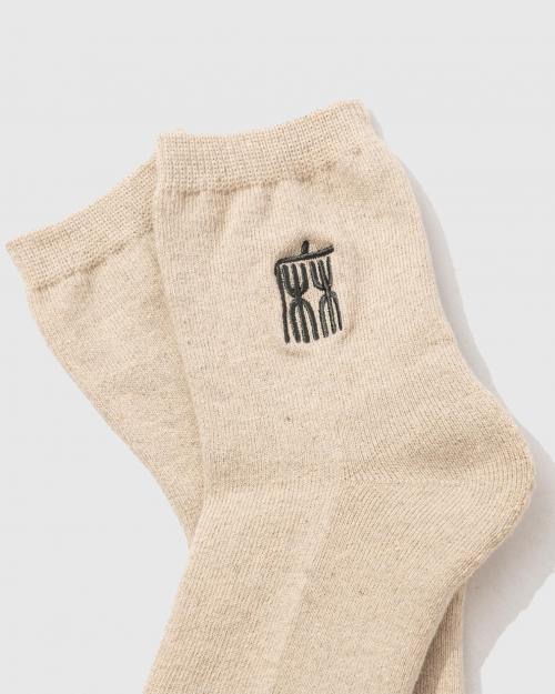japonism EMB QUARTER SOCKS