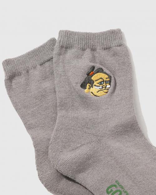 japonism EMB QUARTER SOCKS