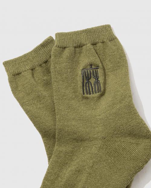 japonism EMB QUARTER SOCKS