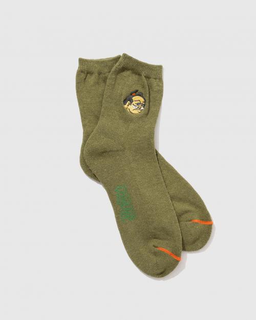 japonism EMB QUARTER SOCKS