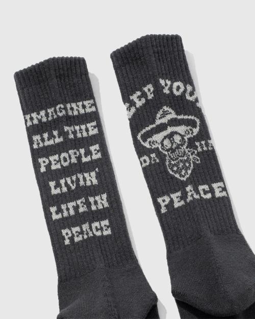 IMAGINE&PEACE CREW SOCKS