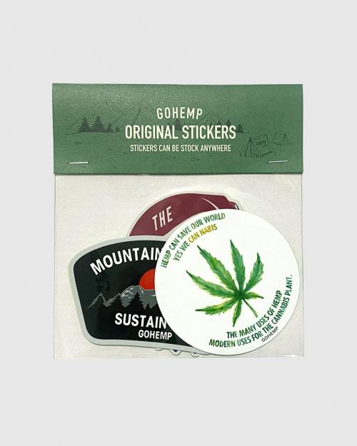 GOHEMP ORIGINAL STICKERS PACK