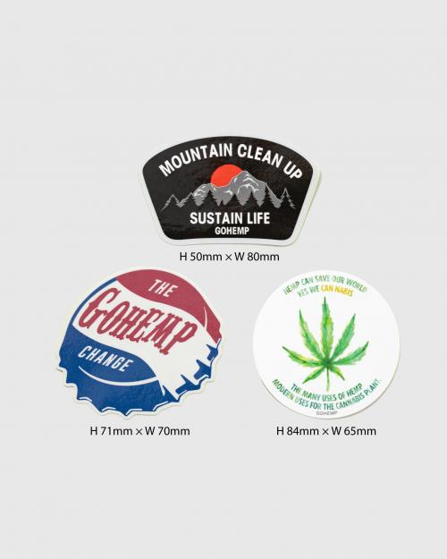 GOHEMP ORIGINAL STICKERS PACK