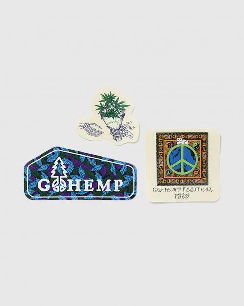 GOHEMP ORIGINAL STICKERS PACK