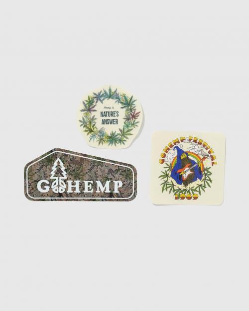 GOHEMP ORIGINAL STICKERS PACK