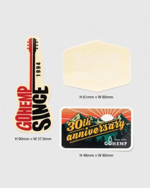 GOHEMP ORIGINAL STICKERS PACK