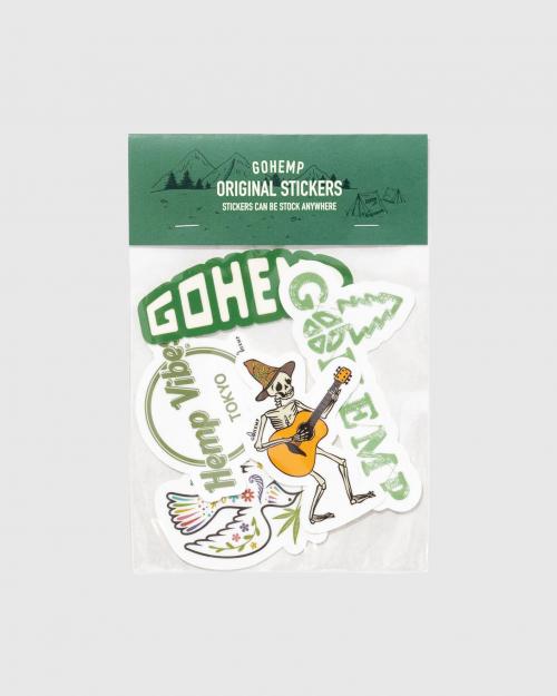 GOHEMP ORIGINAL STICKERS PACK