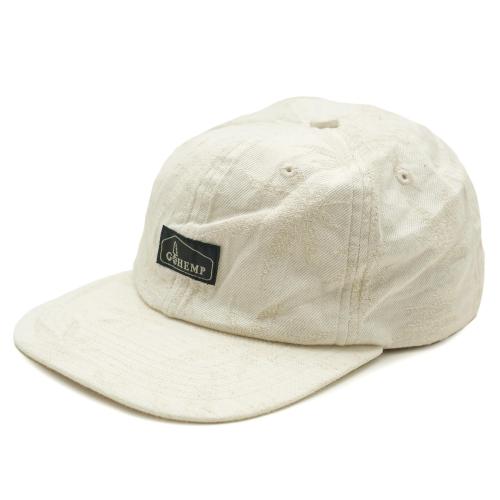 HEMP LEAF 6PANEL CAP／HEMP LEAF JACQUARD