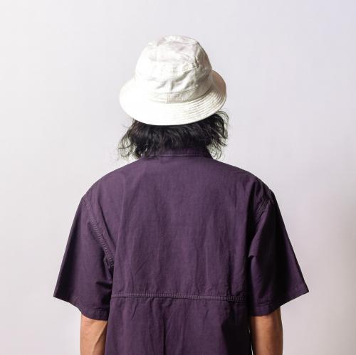 HEMP LEAF BUCKET HAT／HEMP LEAF JACQUARD