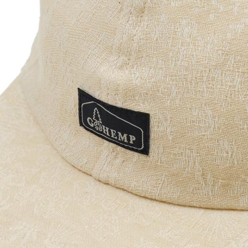 HEMP PANEL CAP /<br>MINIMAL LEAF JACQUARD