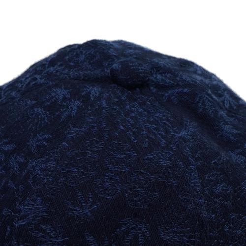 HEMP PANEL CAP /<br>MINIMAL LEAF JACQUARD