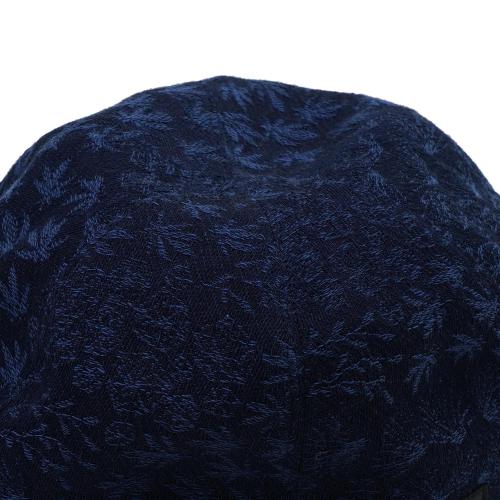 HEMP METRO HAT/<br>MINIMAL LEAF JACQUARD