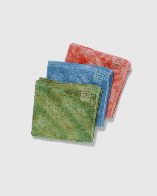 TIE DYE HEMP HAND TOWEL