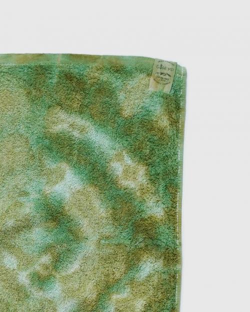 TIE DYE HEMP FACE TOWEL