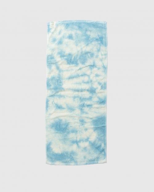 TIE DYE HEMP FACE TOWEL