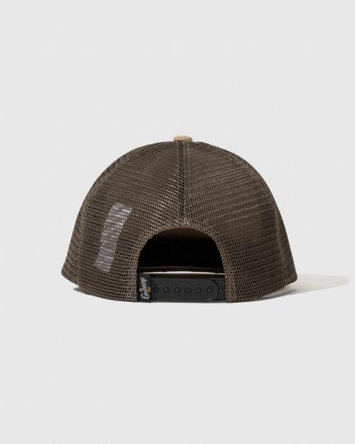 GREEN MESSAGE MESH CAP