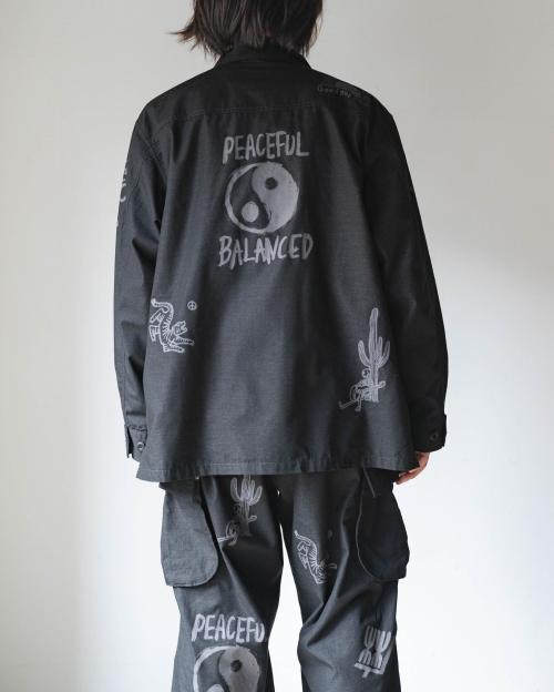 JUNGLE PEACE JACKET -ON PRINT