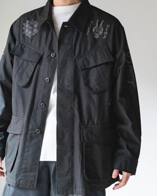 JUNGLE PEACE JACKET -ON PRINT