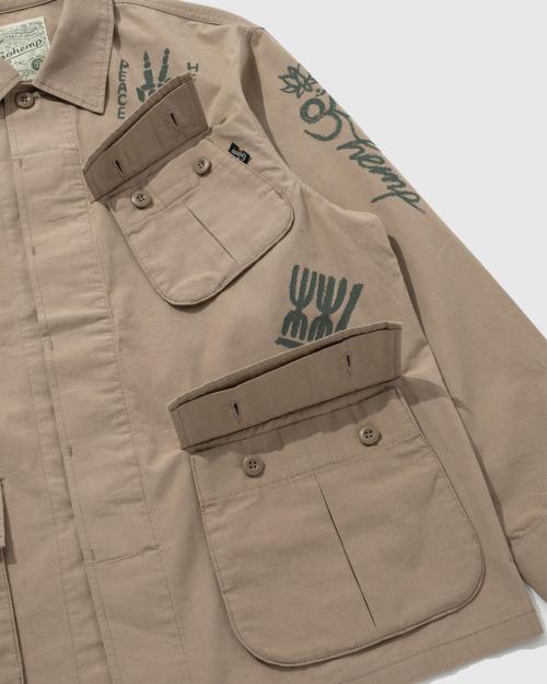 JUNGLE PEACE JACKET -ON PRINT