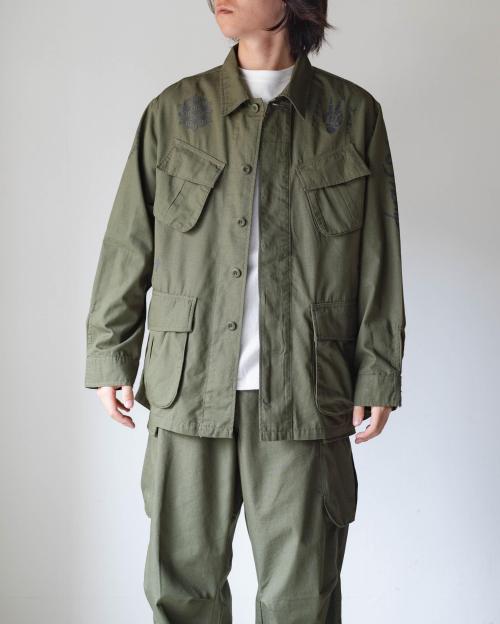 JUNGLE PEACE JACKET -ON PRINT