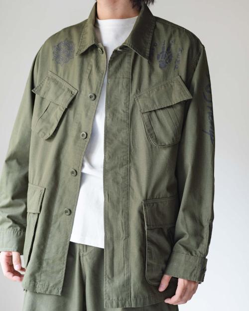JUNGLE PEACE JACKET -ON PRINT