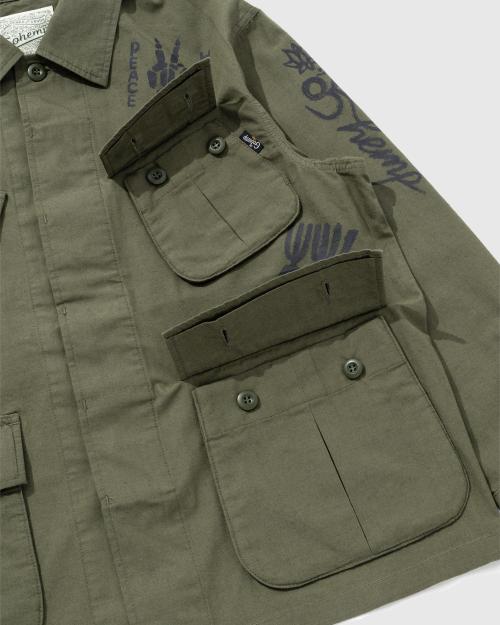 JUNGLE PEACE JACKET -ON PRINT
