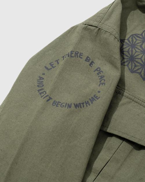 JUNGLE PEACE JACKET -ON PRINT