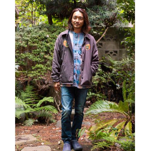 COACH JACKET／ARMY  TWILL