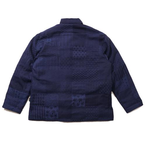 TONG POO DOWN JACKET／JAPANESE PATTERN PATCHWORK