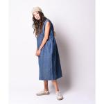 EVENING BREEZE ONE PIECE / H/C DOBBY DENIM